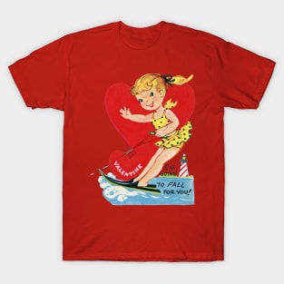 Valentine Art- Vintage Graphic Art T-Shirt